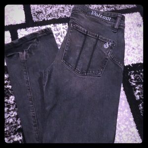 Men’s Faded black volcom jeans